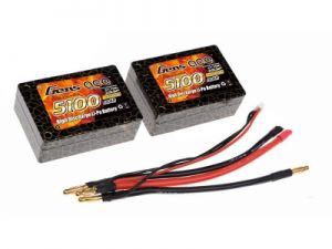 5100mAh 7.4V 25C Saddle Gens Ace