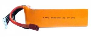 2600mAh 22.2V 20C Gens Ace