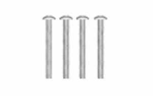 Round Head Screw M2x20 - 68043