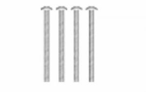 Round Head Screw M2x27 - 68044