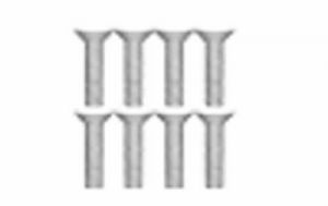 Countersink screw M2x8 - 68047