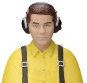 Lalka pilota Civilian Yellow 1:5
