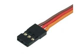 Przewód serwa z wtyczką JR 30cm 26AWG prosty