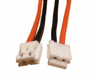Wtyczka 2-pin EH biała z przewodem 22AWG 30,5cm