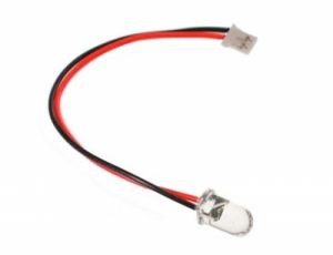 Dioda LED z wtyczką 2-pin 25cm