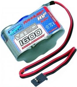P-Max VTEC RX-Pack 6V NiMH 1600 mAh - Kostka