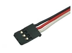Przewód serwa z wtyczką Futaba 30cm 22AWG prosty