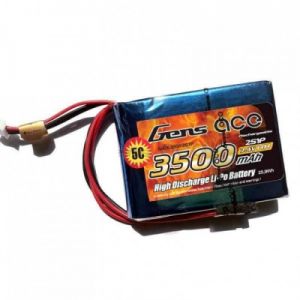 3500mAh 7.4V 5C  RX 2S1P Gens Ace - nadajnikowy/odbiornikowy