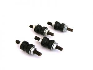 Tłumik drgań - gwint dwustronny M4 D13 x H33mm - 4szt