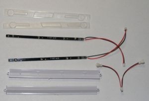 Oświetlenie boczne LED z osłonami (komplet, para) - S033G-26
