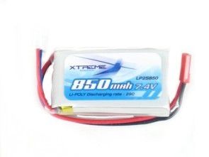 Xtreme - pakiet LIPo 7.4V 850mAh, 30C