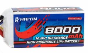 8000mAh 22,2V 10C Haiyin