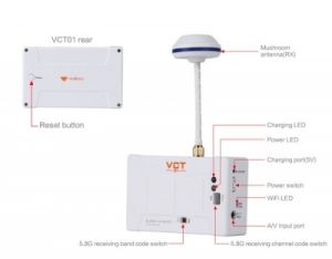 Walkera VCT-01 5.8G to WiFi Video Convertor pod iLook / iLook+