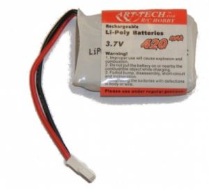 Akumulator 3.7V 420mAh Li-Po - 3F02C
