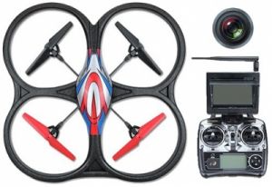 Dron RC V666 2.4GHz RTF (kamera HD, FPV 5,8GHz)