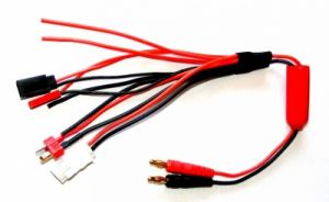 Multikabel Banan 4mm - Tamiya, T-Dean, JST, Futaba