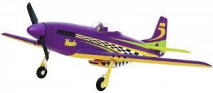 Samolot RC 768-1 Mustang P-51D 2.4GHz RTF - bezszczotkowy