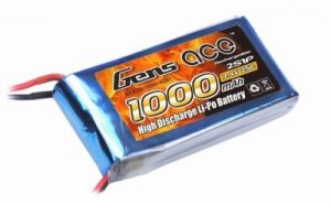 1000mAh 7.4V 25C Gens Ace