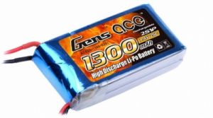 1300mAh 7.4V 25C Gens Ace