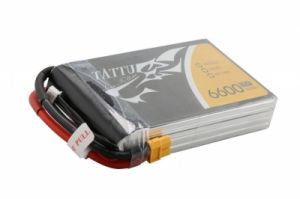 6600mAh 14.8V 35C Flat Pack TATTU Gens Ace