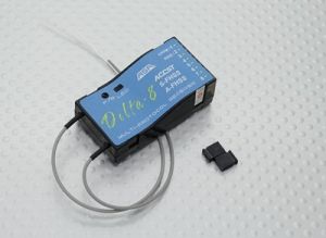 FrSky odbiornik Delta-8 FHSS/S-FHSS/A-FHSS 8CH
