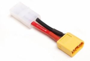 Adapter XT60 żeński - Tamiya męska 16AWG 5cm
