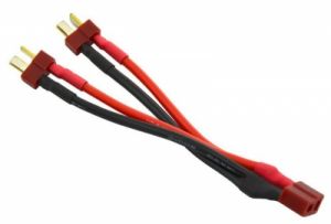 Adapter T-dean równoległy żeński na 2 męskie