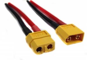 Para przewodów balancera XT60 12AWG 10cm