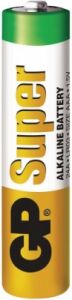Bateria AAA 1,5V GP Super Alkaline