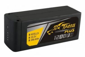 12000mAh 22.2V 15C TATTU Plus Gens Ace