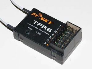 FrSky odbiornik TFR6 7CH FASST 2.4GHz