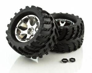 Kompletne koła 1/8 Truggy - GSC-100227A