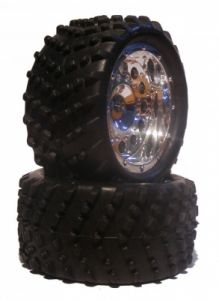 Koła Truck 1:10 chromowane - 86017