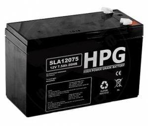 Akumulator Pb 12V 7,5Ah bezobsługowy