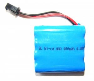Bateria 4,8V NiCd 400mAh AAA