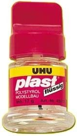 Klej UHU Plast 17g z pędzelkiem (do modeli plastikowych)