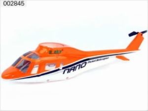 Kabina modelu - pomarańczowa - 002845