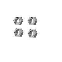 Wheel Hex. 7mm 4P - 58164