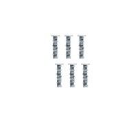 Flattened  Head Machine Screw  2.5x6 6P - 58063