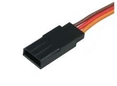 Przewód serwa z gniazdem JR 30cm 26AWG prosty