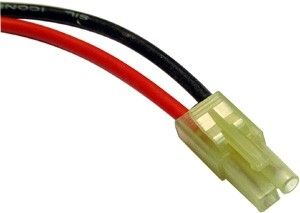 Złącze Mini Tamiya żeńskie z kablem 18AWG 10cm