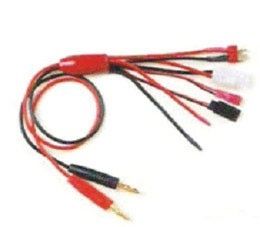 Multikable Banan 4mm - T-Dean/Futaba/JST/Tamiya