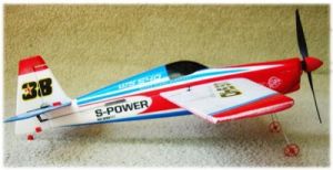 Samolot 4CH RC 2,4Ghz WS9117 średniopłat S-power